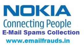 nokia email spams 2013 emailfrauds